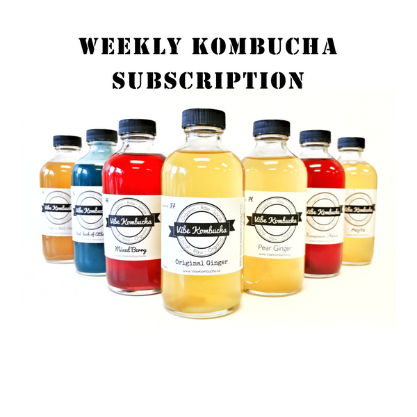Weekly Vibe Kombucha Subscription